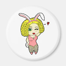 Bunny Girl Magnet