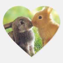 Bunny Kiss Stickers