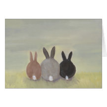 Bunny Rabbit Card