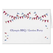 Bunting - greeting cards