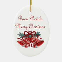 Buon Natale Christmas Ornament