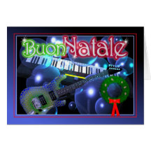 Buon Natale  -Merry Christmas Greeting Card
