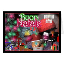 Buon Natale  -Merry Christmas Greeting Cards