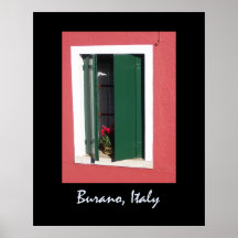 Burano Italy Poster