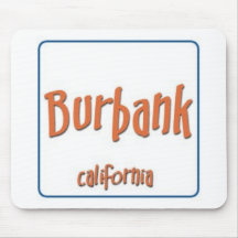 Burbank California BlueBox Mouse Pad