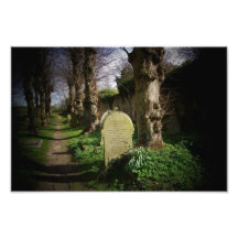 Burford Church Yard Photograph
