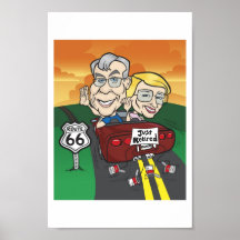 Burford retirement cartoon posters