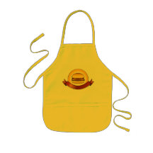 Burger Banner Restaurant Apron