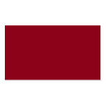 Burgundy Red Business Card