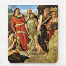 Burial by Michelangelo Mousepad