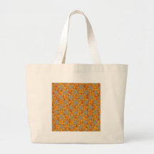 BURLAP-AND-BAMBOO TOTE BAGS