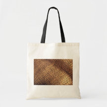 Burlap Photo Bag