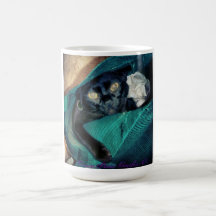 Burmese Cat in a Sack Coffee Mug