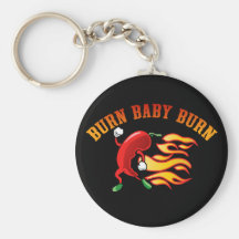 Burn Baby $8.95 Collectable Key Chain