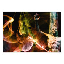 burn personalized invitations