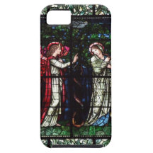 Burne-Jones stained glass window iPhone 5 Case