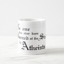 Burned by Atheists Mug