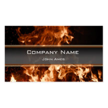 Burning Inferno Business Card