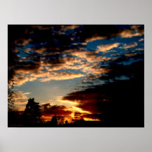Burning Sky II Poster