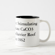 Burnt Fossil-Fuels:   Promoting Calcium Carbona... Mug