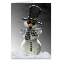 Burrrr it's cold outside greeting cards