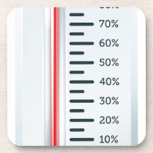 Bursting Thermometer Coasters
