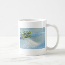 Bush And Rippled Sand, Big Dunes Mugs