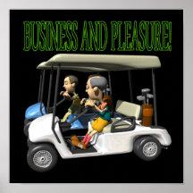 Business And Pleasure Posters