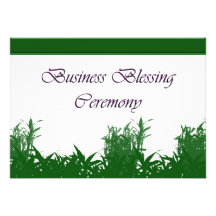 Business Blessing Ceremony, Business Blessing Inv Personalized Invitations
