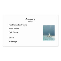 Business Card / Boating in Mexico