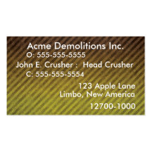 Business Card- Construction