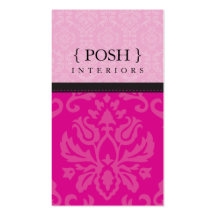 BUSINESS CARD :: divinely damask P 1