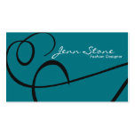Business Card - Fashion Designer - Fancy Swirl