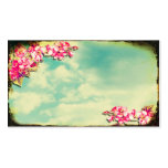 Business Card Flowers in the Sky