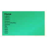 Business Card  Green
