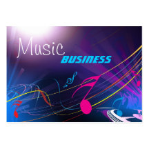 Business Card Music DJ Dance Party