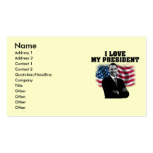 BUSINESS CARD OBAMA