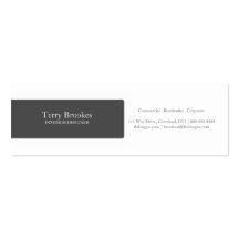 Business Card | Profile |black