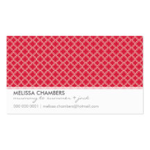 BUSINESS CARD :: simplistic-pattern 4L