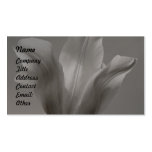 Business Card-Tulip Black and White