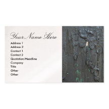 Business Card with Environmental Concerns
