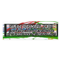 Business Cards for A**holes - Parking Tips