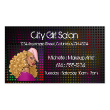 Business Cards :: Urban Stylish City Girl