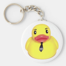 Business Duck Keychain