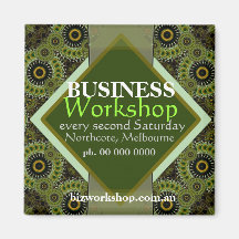 Business Networking Promo Magnet