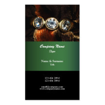 Business profile jeweller jewelery diamond business card templates