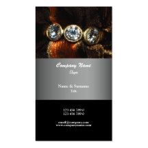 Business profile jeweller jewelery diamond business cards