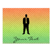 Business Suit Postcard