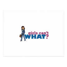 Business Woman Post Card