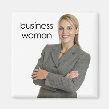 Business Woman Refrigerator Magnet